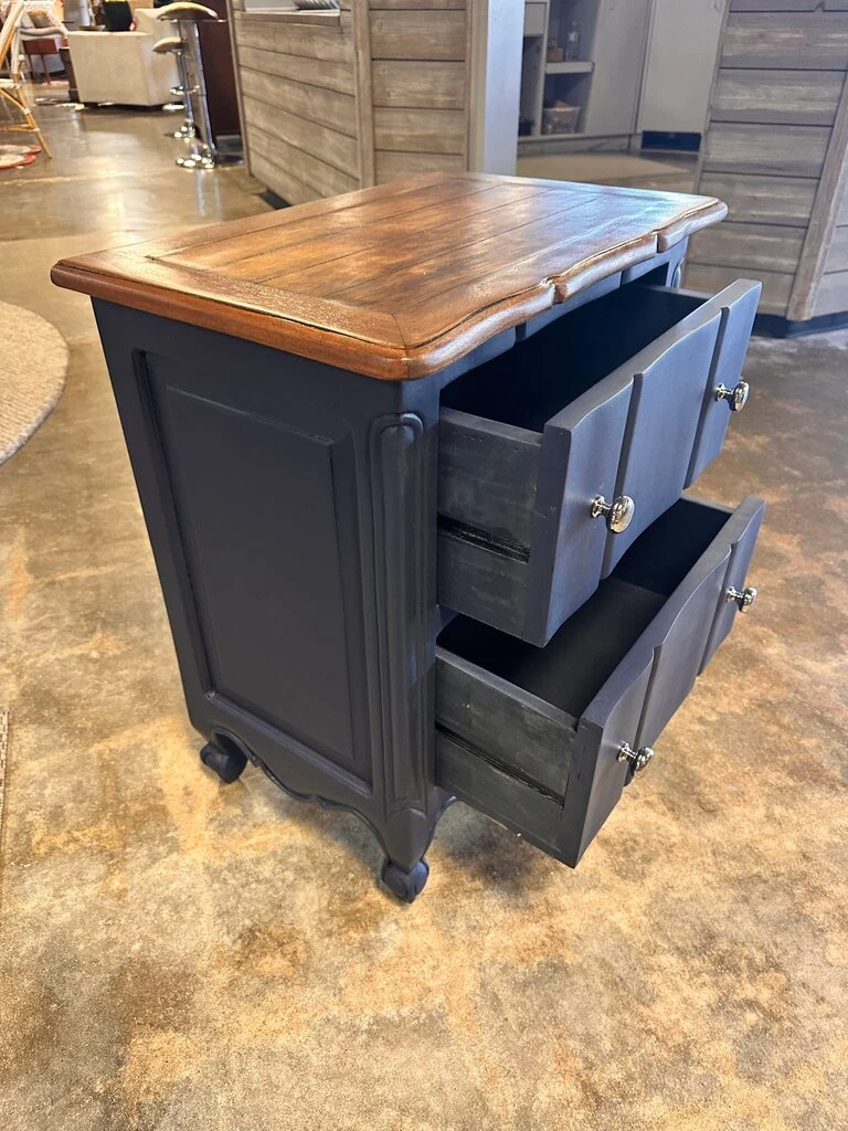 2 Drawer Cabinet Navy 27H x 23.5W x 15D - Image 4