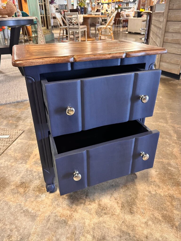 2 Drawer Cabinet Navy 27H x 23.5W x 15D - Image 5