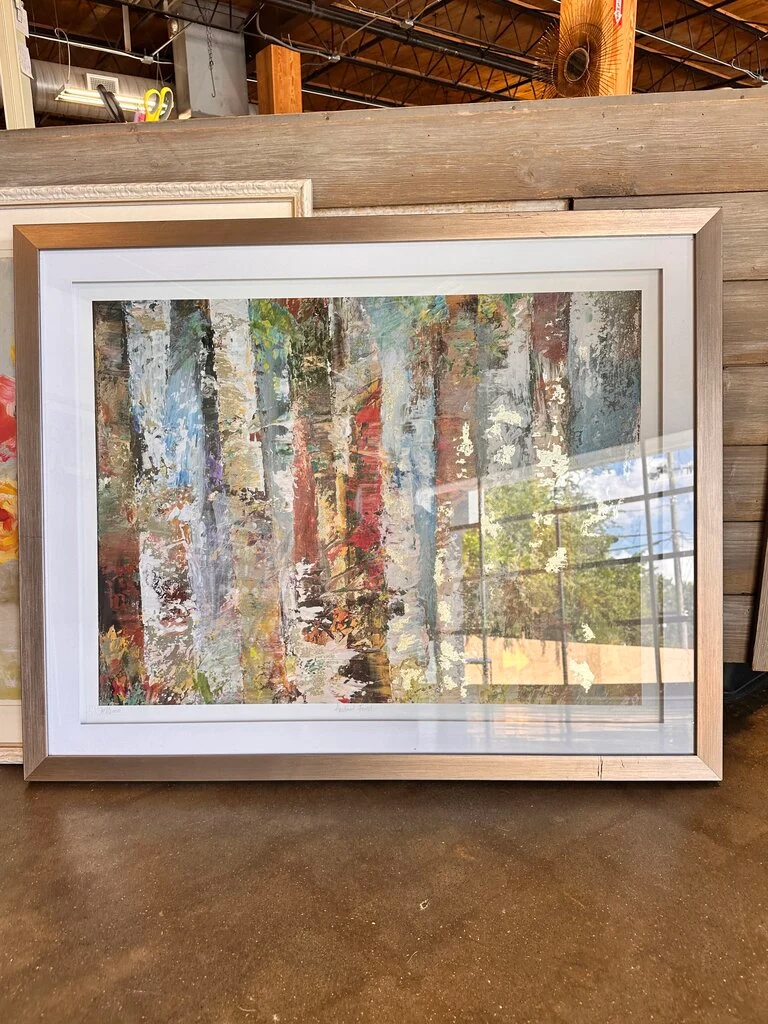 Abstract Forest Signed/Numbered 40.5 X 32.75