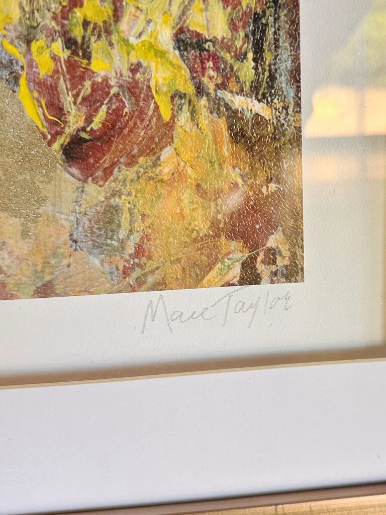 Abstract Forest Signed/Numbered 40.5 X 32.75 - Image 4