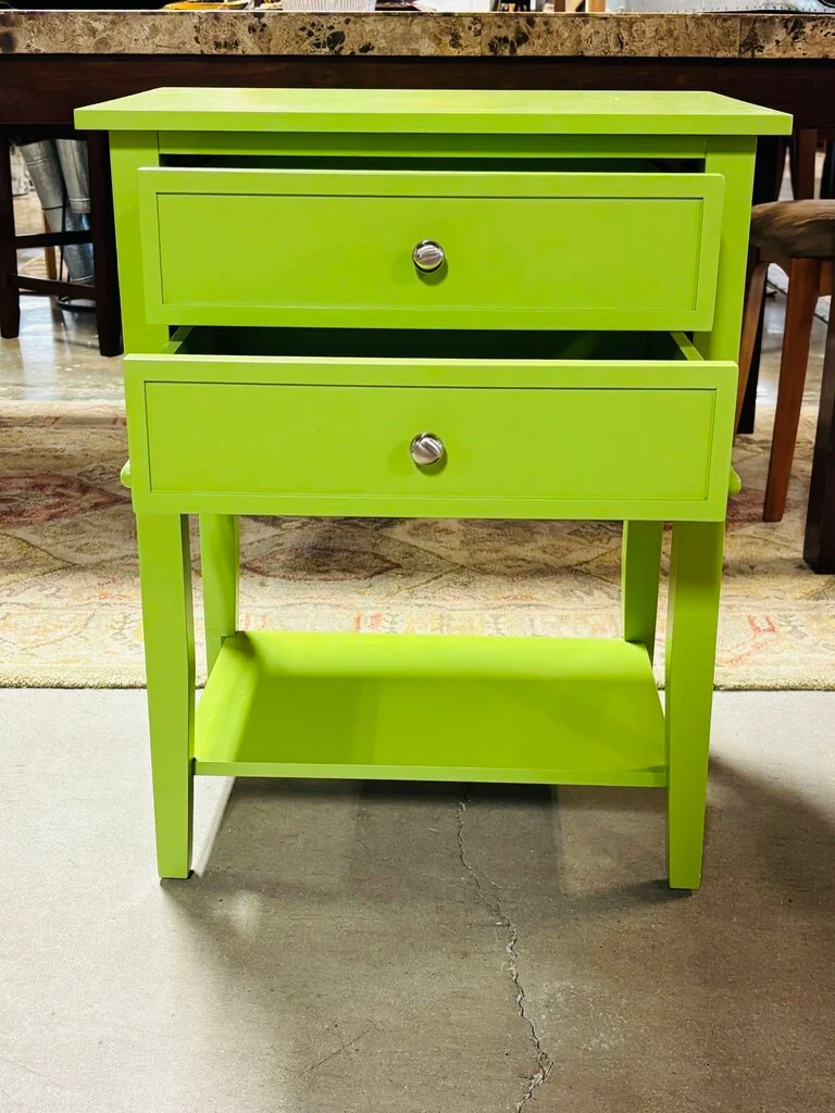 Accent Table with 2 Drawers 22.25 X 15.75 X 28 - Image 4