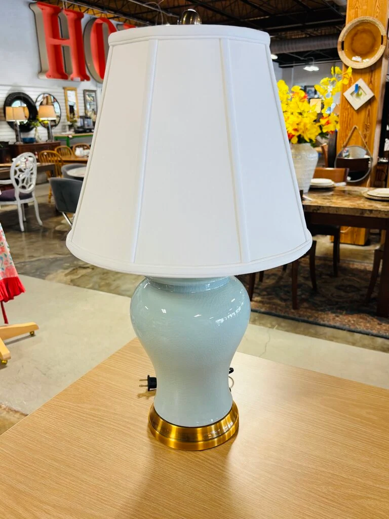 Ceramic Urn Base Lamp - Image 2