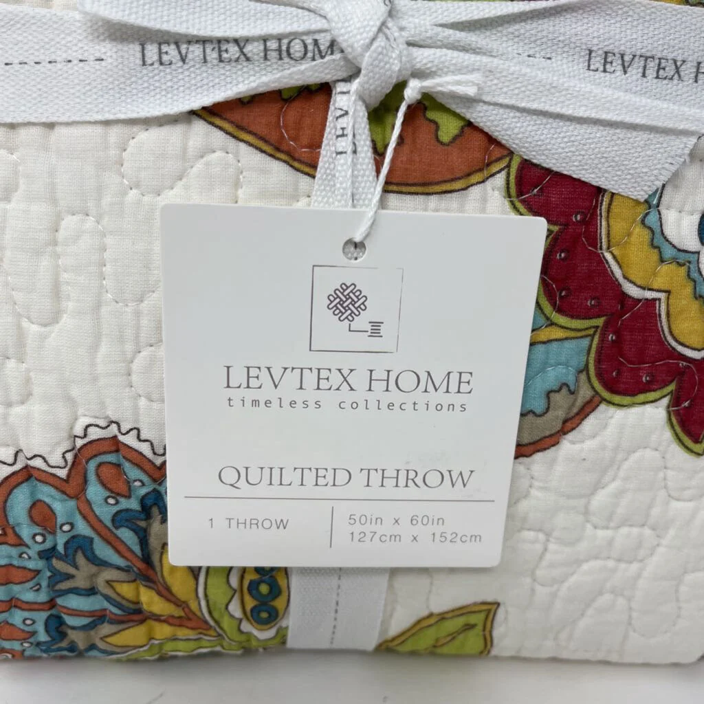 Clementine Spring Quilted Throw - Image 2