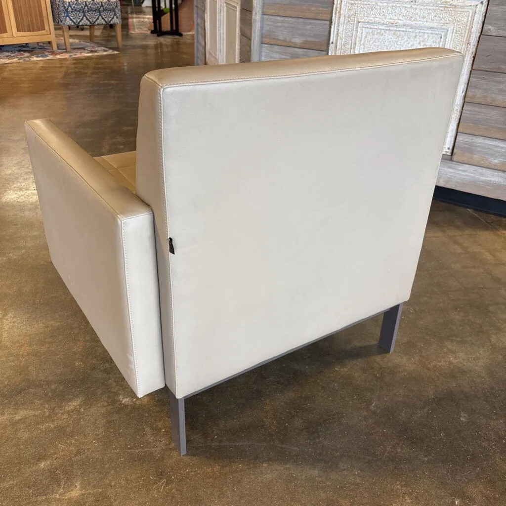 Coalesse Leather Club Chair - Image 4