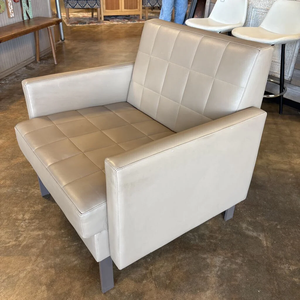 Coalesse Leather Club Chair - Image 3