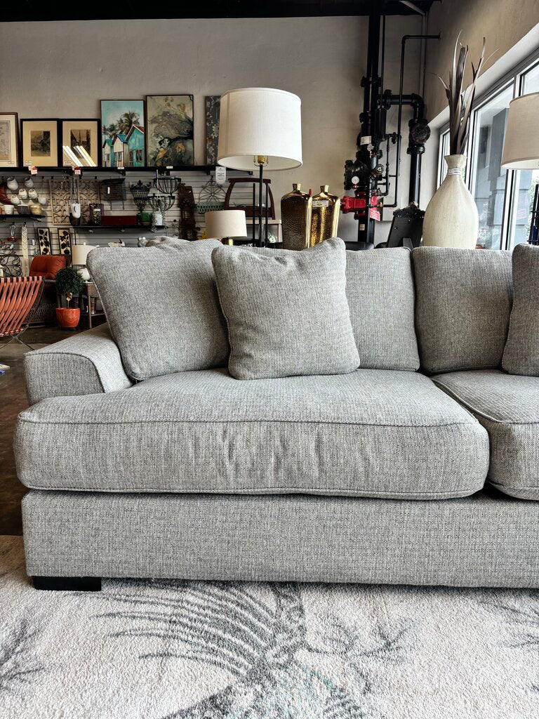 Down Filled Sofa with 4 Pillows - Image 3