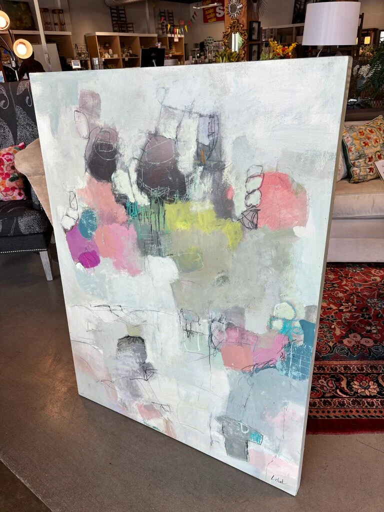 "Easter Hill" by Litvak on Wood 36 X 48 - Image 3