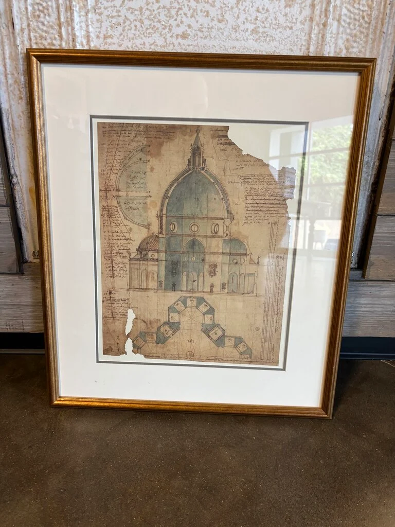 Framed Cathedral Artwork