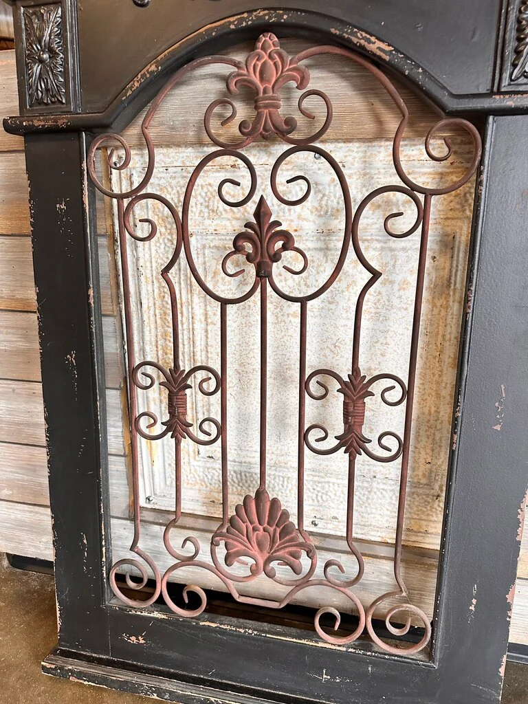 Gate Door Wood & Iron Art - Image 2