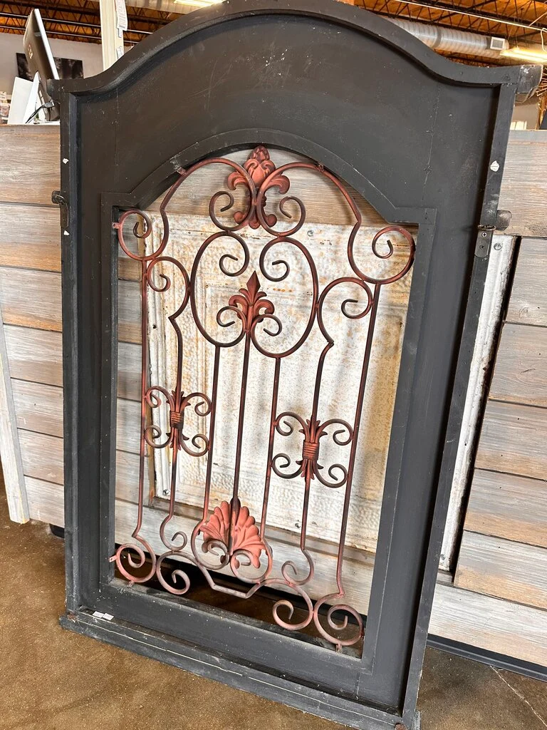 Gate Door Wood & Iron Art - Image 3