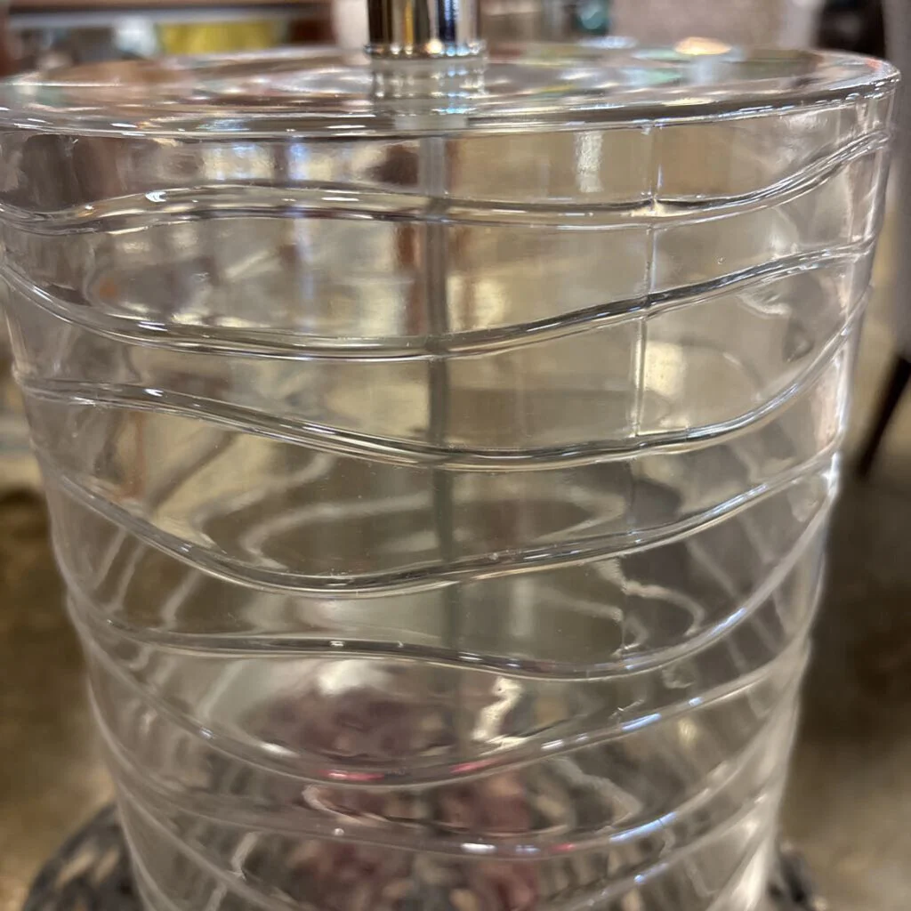 Glass Cylinder Base Lamp - Image 4