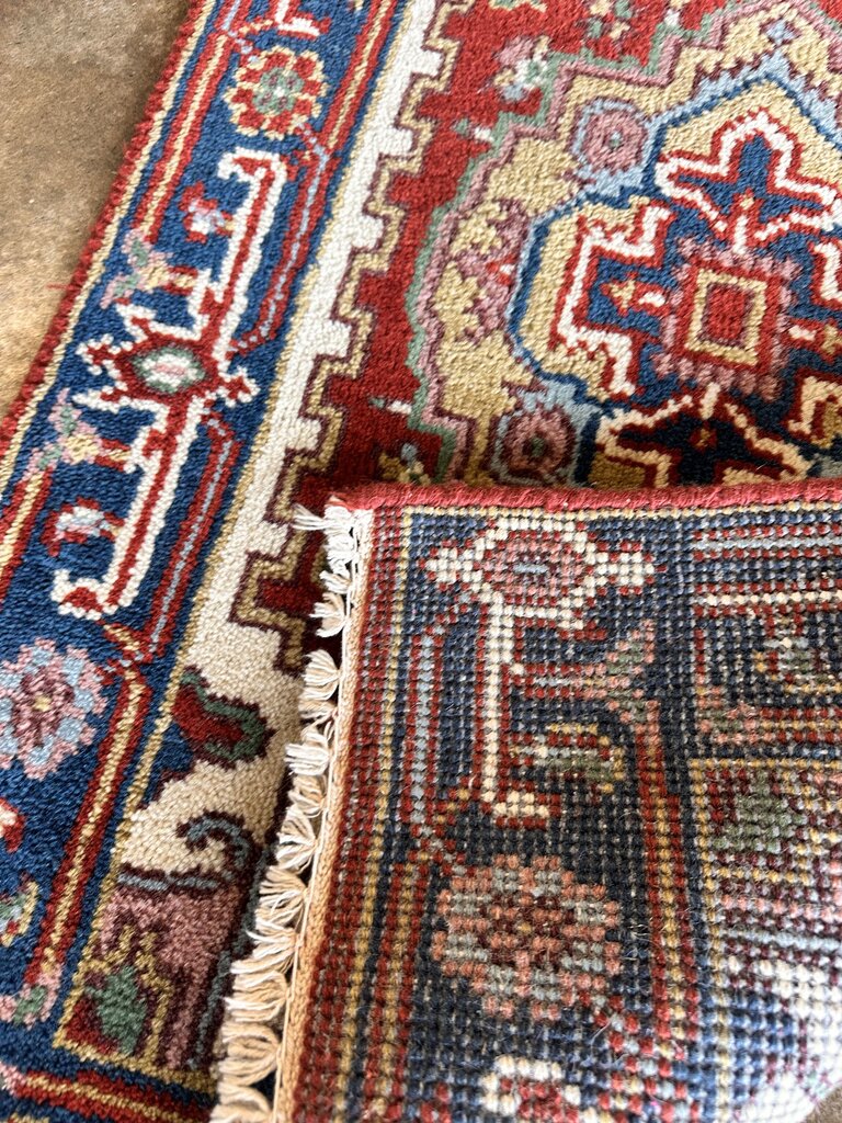 Hand Knotted Afghan 24L x 74W - Image 4