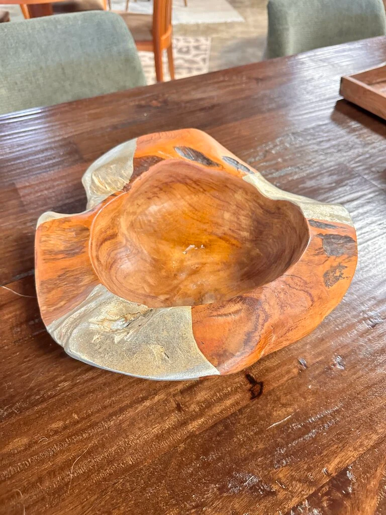 Hand Made Wood Bowl - Image 2