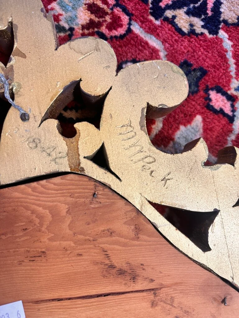 Handcarved Baroque Gold Mirror - Image 4
