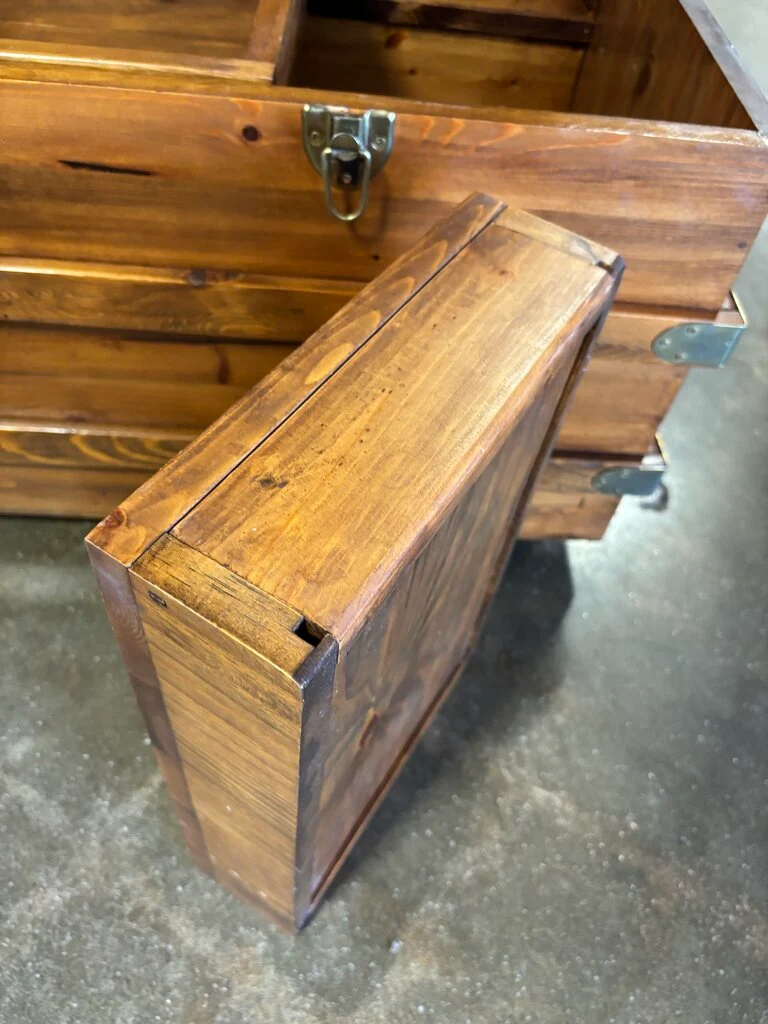 Handmade Storage Trunk 36 X 19 X 21 - Image 10