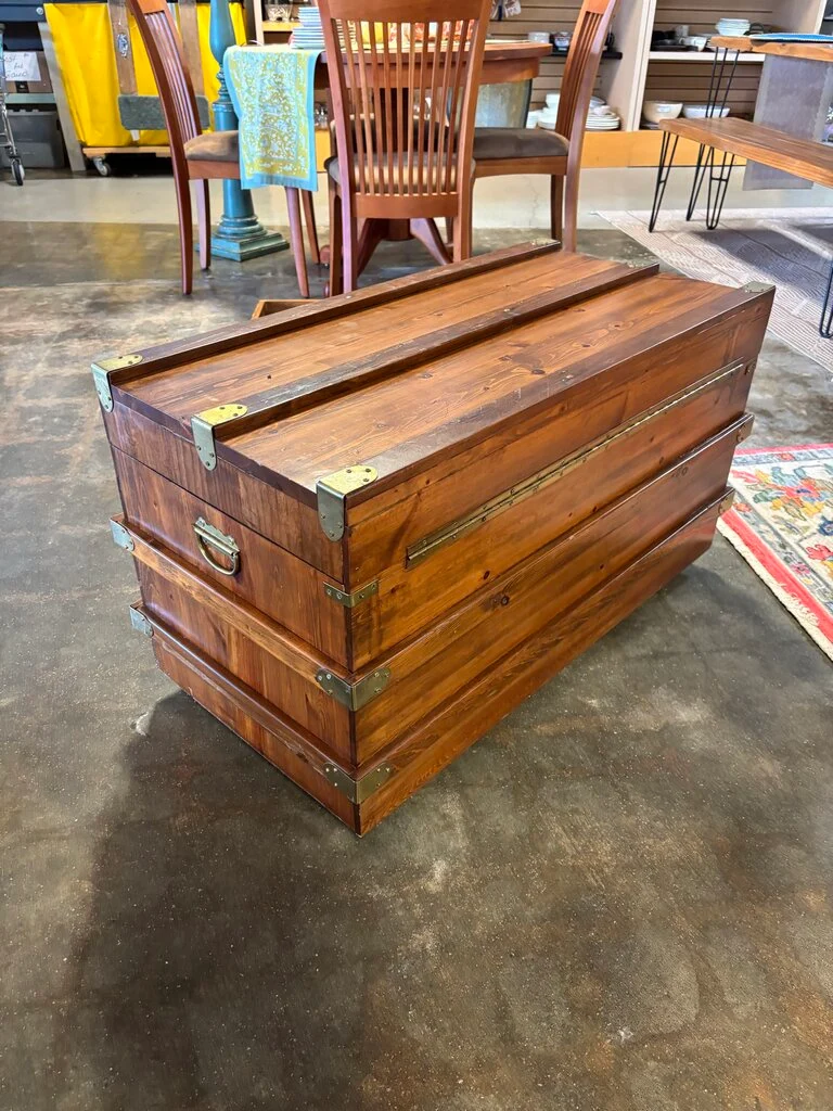 Handmade Storage Trunk 36 X 19 X 21 - Image 3