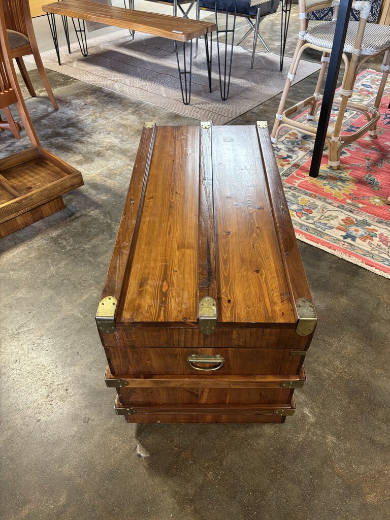 Handmade Storage Trunk 36 X 19 X 21 - Image 4