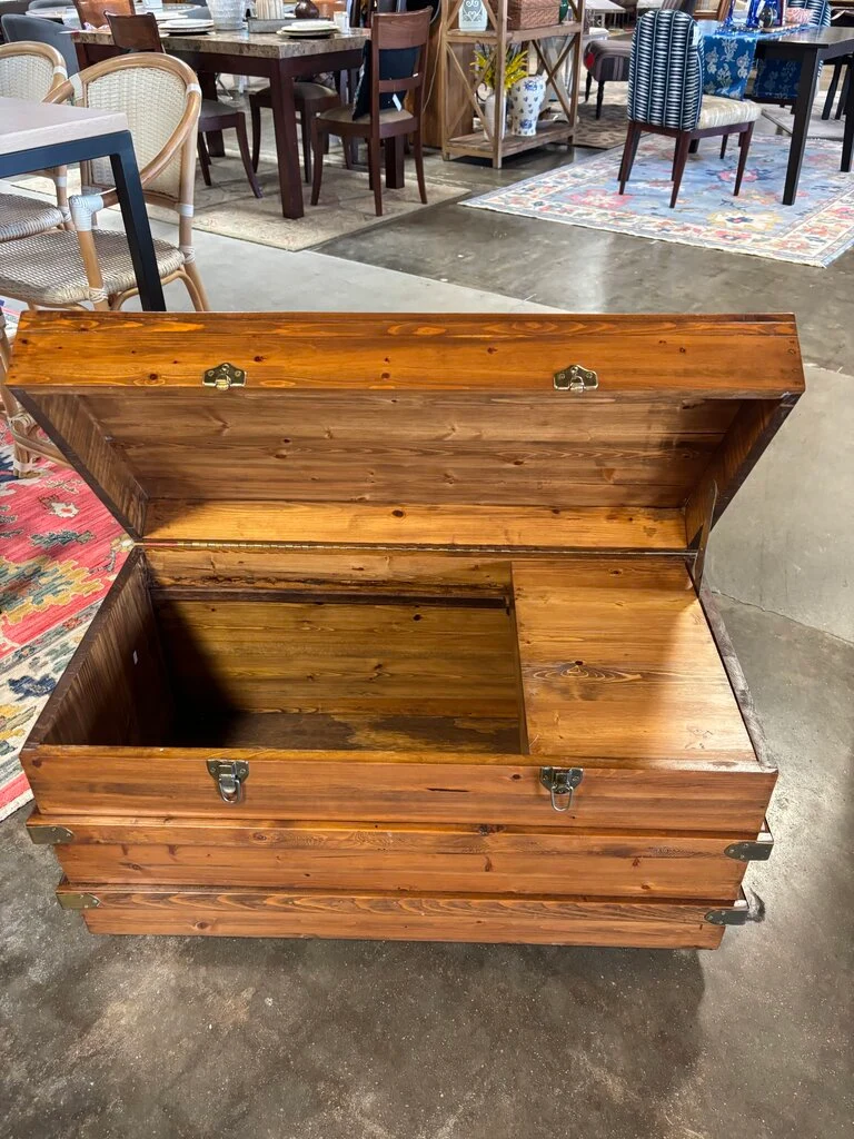 Handmade Storage Trunk 36 X 19 X 21 - Image 8