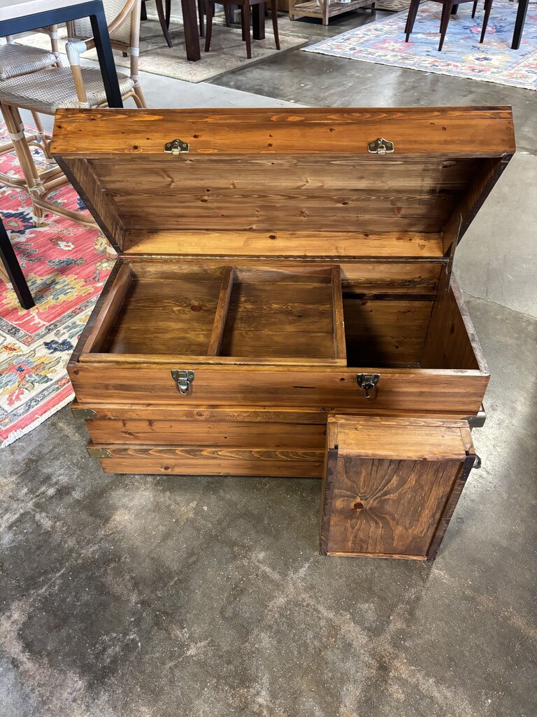 Handmade Storage Trunk 36 X 19 X 21 - Image 9