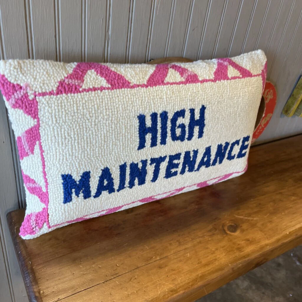 High Maintenance Hook Pillow - Image 2