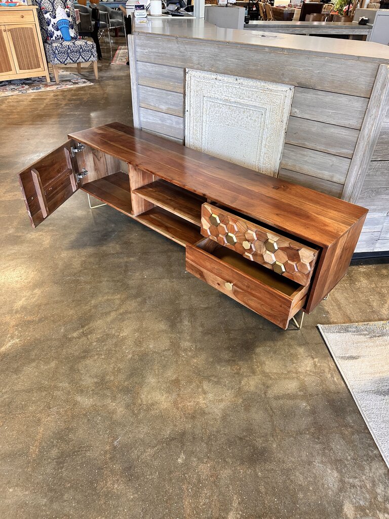 Honeycomb Media Console & Storage - Image 2