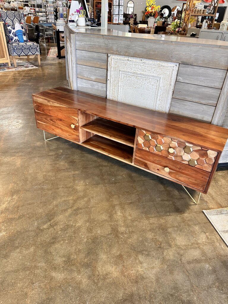 Honeycomb Media Console & Storage - Image 3