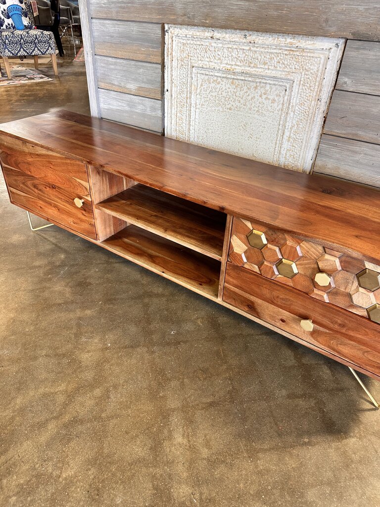 Honeycomb Media Console & Storage - Image 4