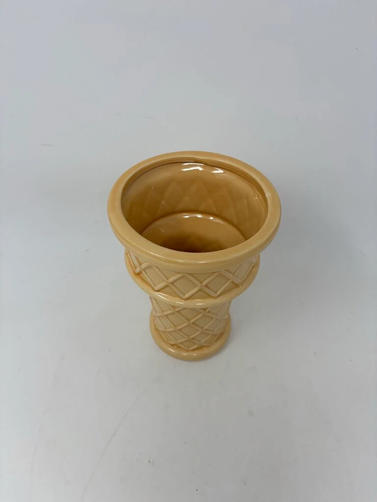 Ice Cream Planter 7"H