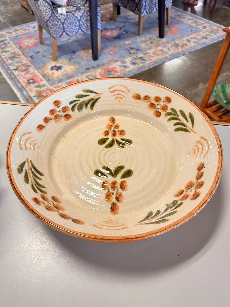 Large Ceramic Italian Bowl