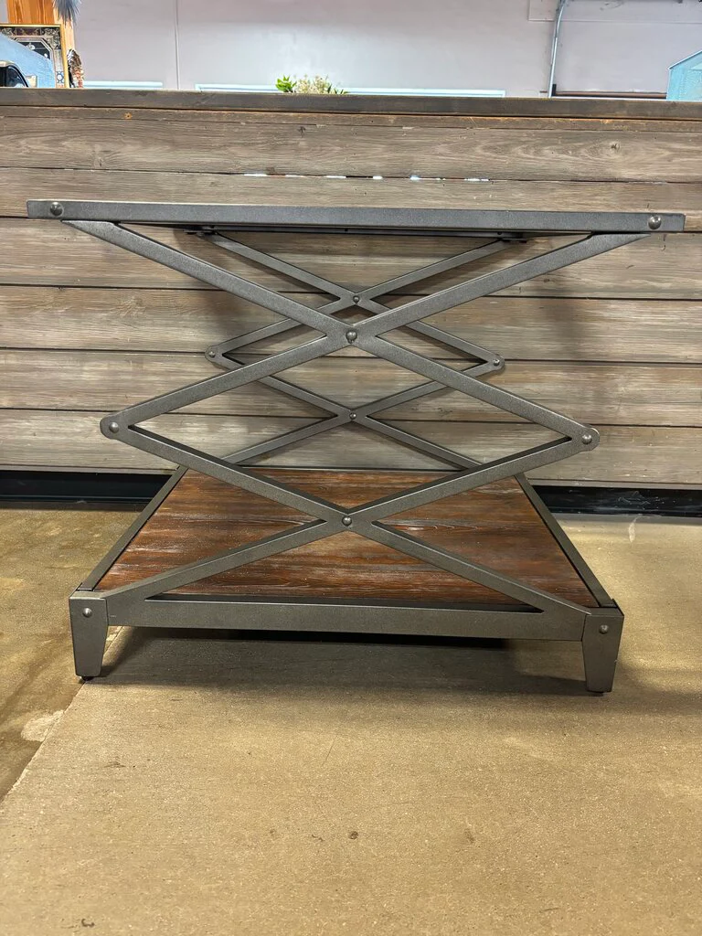 Liberty Furn Avignon Metal/Glass End Table