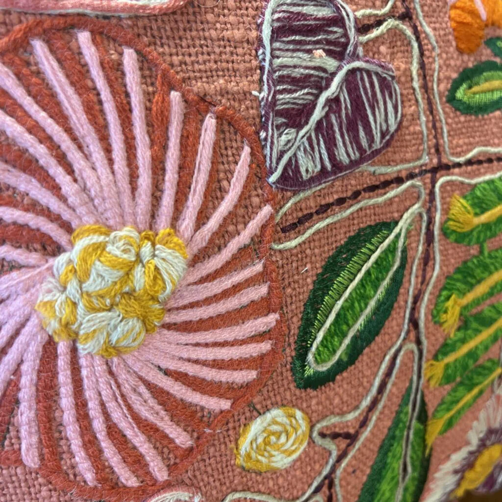 Lumbar w/ Embroidery & Fringe - Image 3