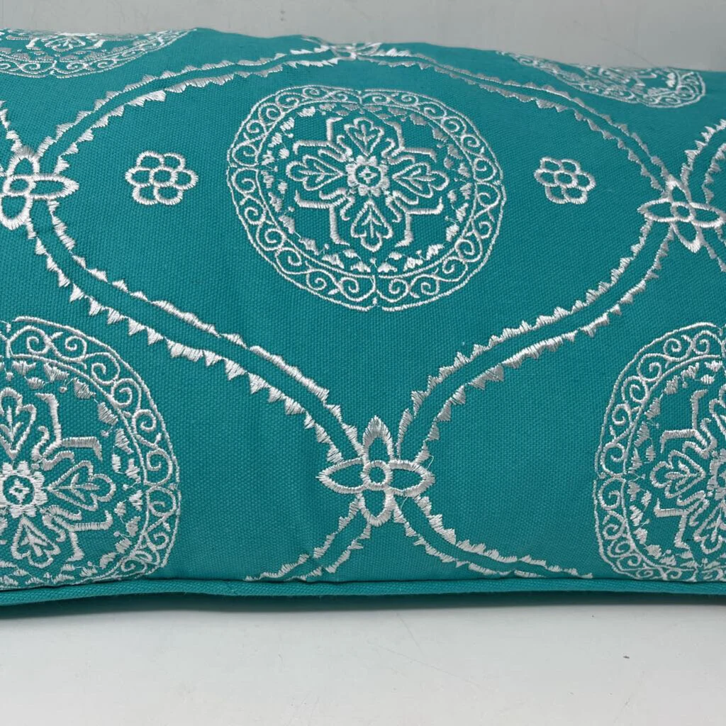 Mackenzie Embroidered Pillow - Image 2