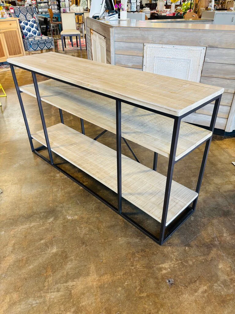 Media X Rustic Bookcase