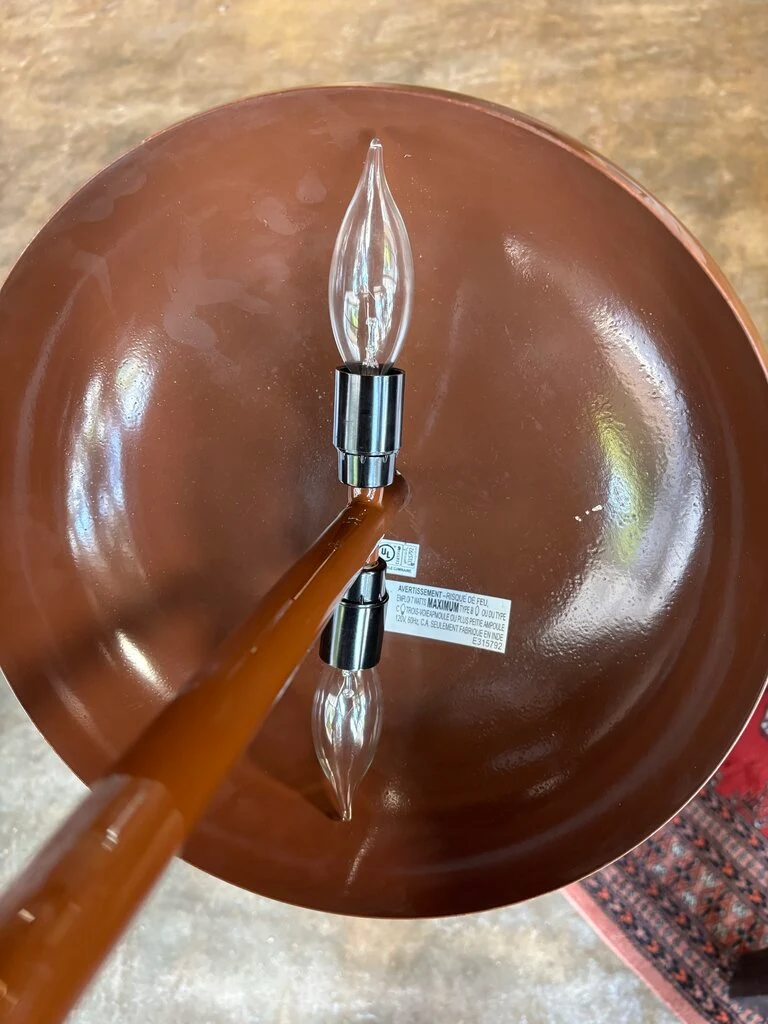 Metal Retro Mushroom Design Lamp - Image 3