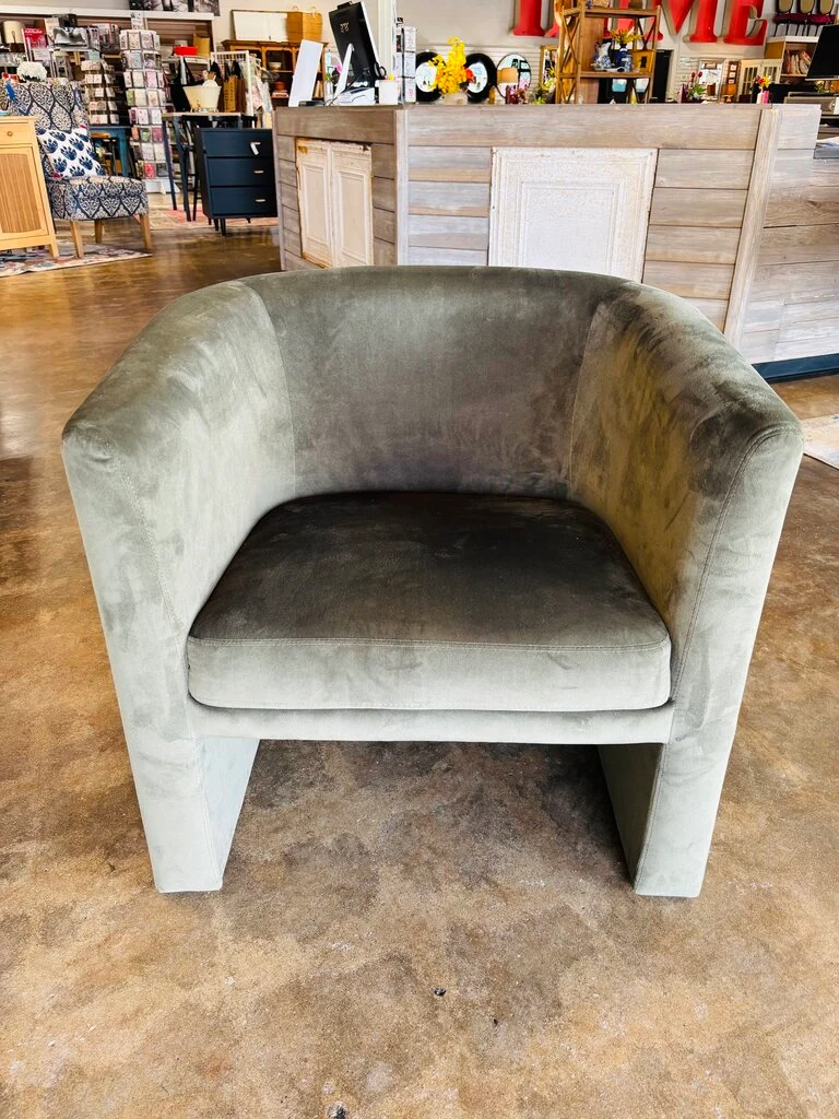Microsuede Upholstered Chair - Image 2