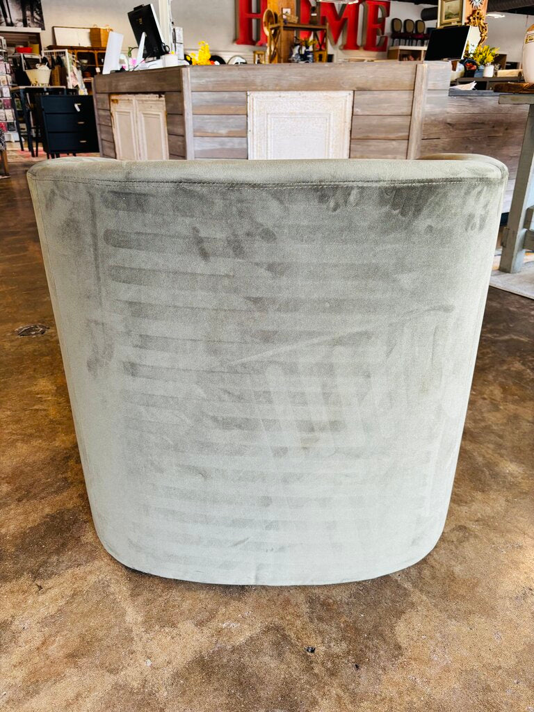 Microsuede Upholstered Chair - Image 4