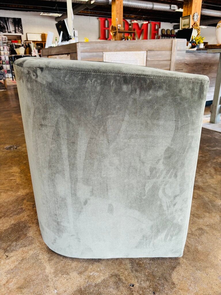 Microsuede Upholstered Chair - Image 5