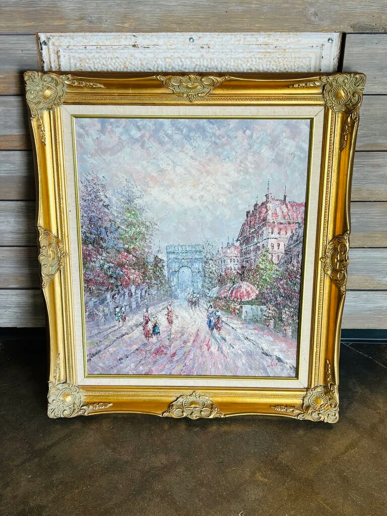 Mid Century Paris Street Scene - Image 2
