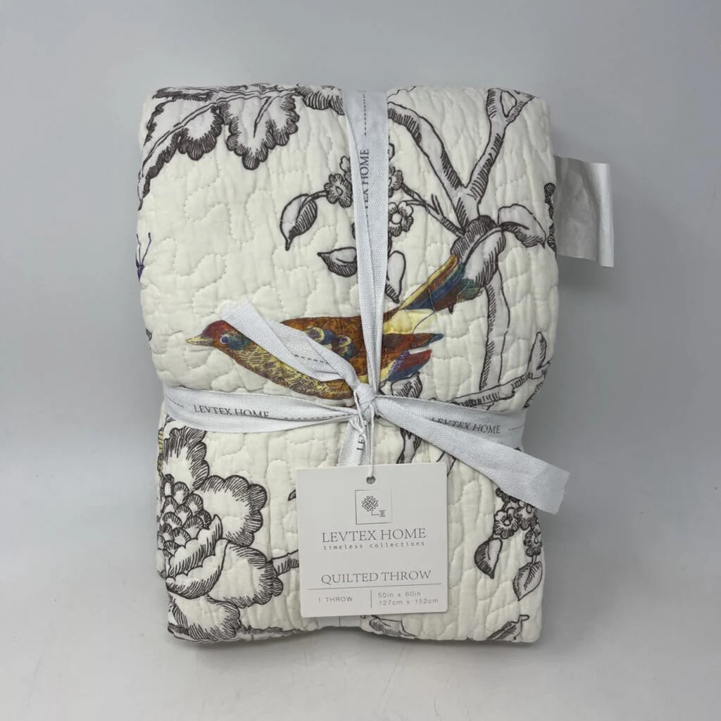 Mockingbird Quilted Throw