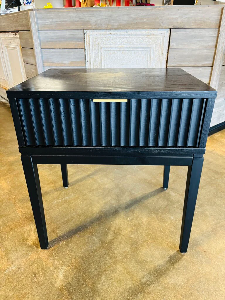 Nathan James Jasper Black Nightstand