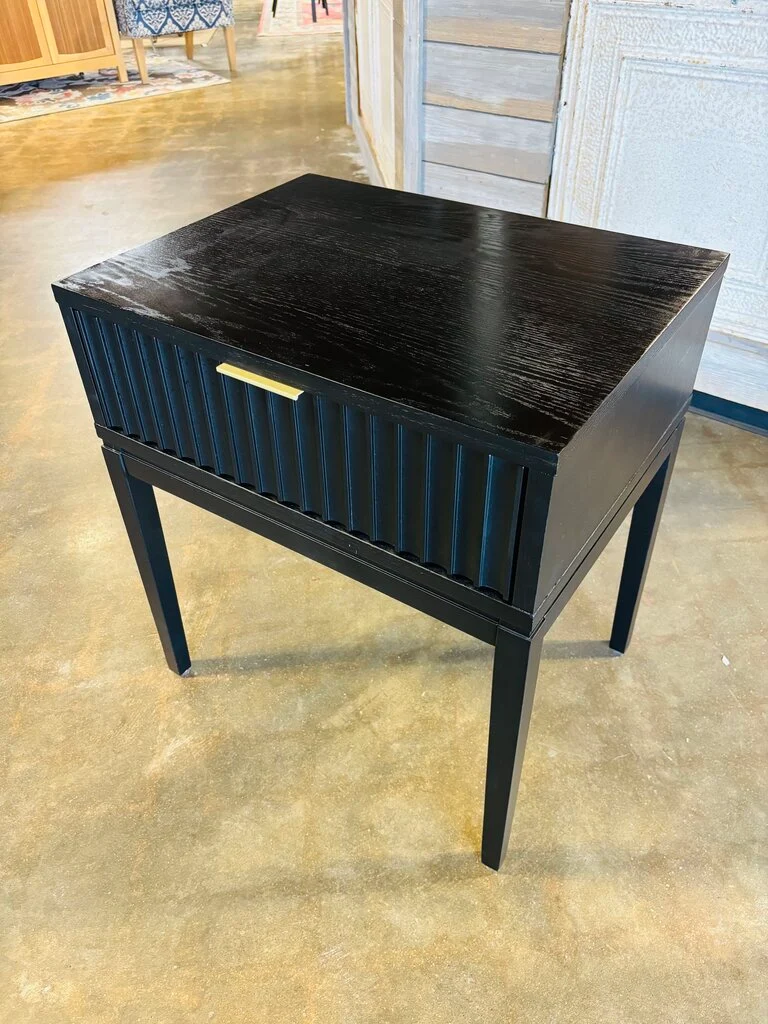 Nathan James Jasper Black Nightstand - Image 2