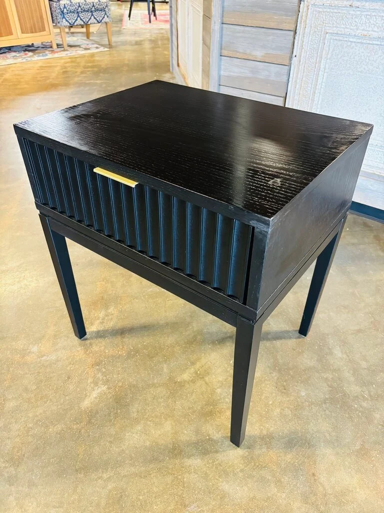 Nathan James Jasper Black Nightstand - Image 2