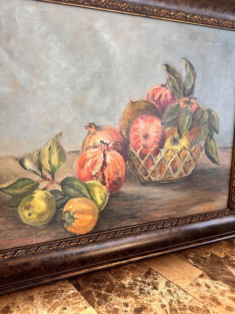 Original Signed M.G.Pagapz Pomegranate Artwork - Image 2