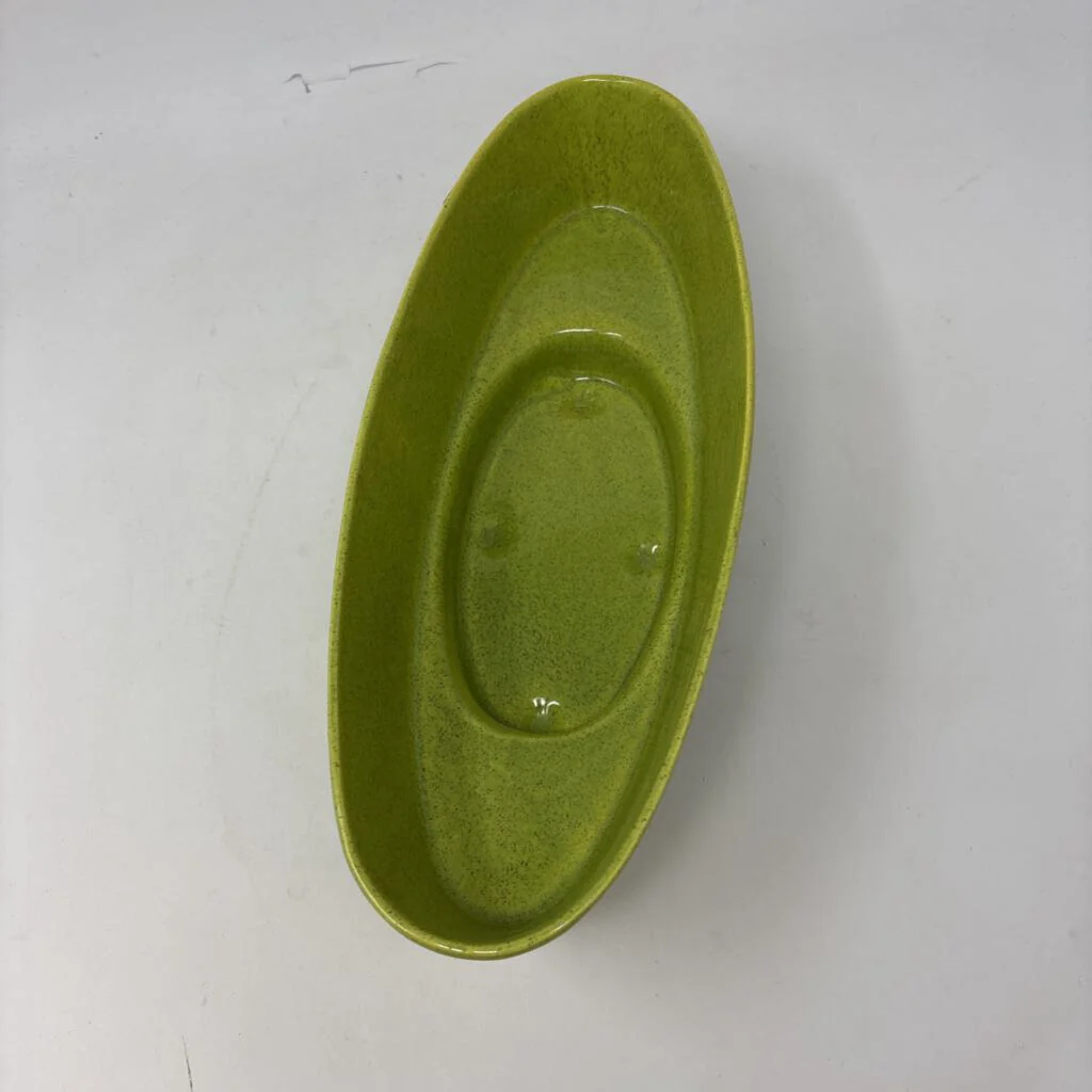 Oval Planter with Metal Stand - Image 5