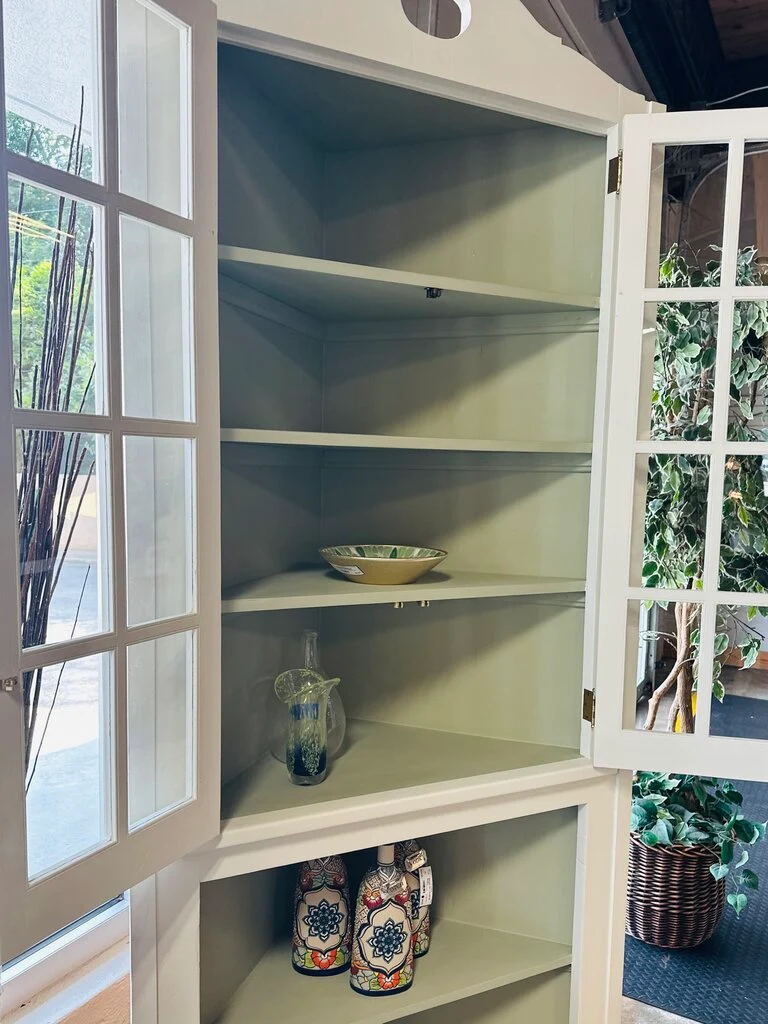 Painted Corner Cabinet - Image 7