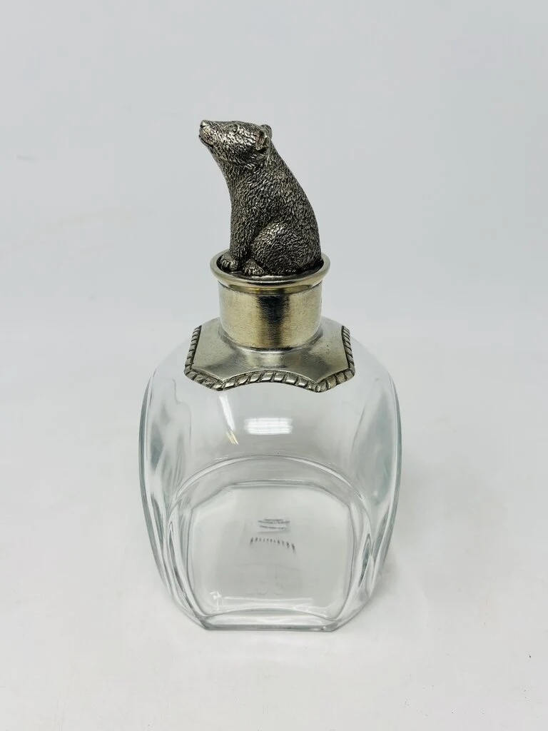 Pewter Bear Decanter - Image 3