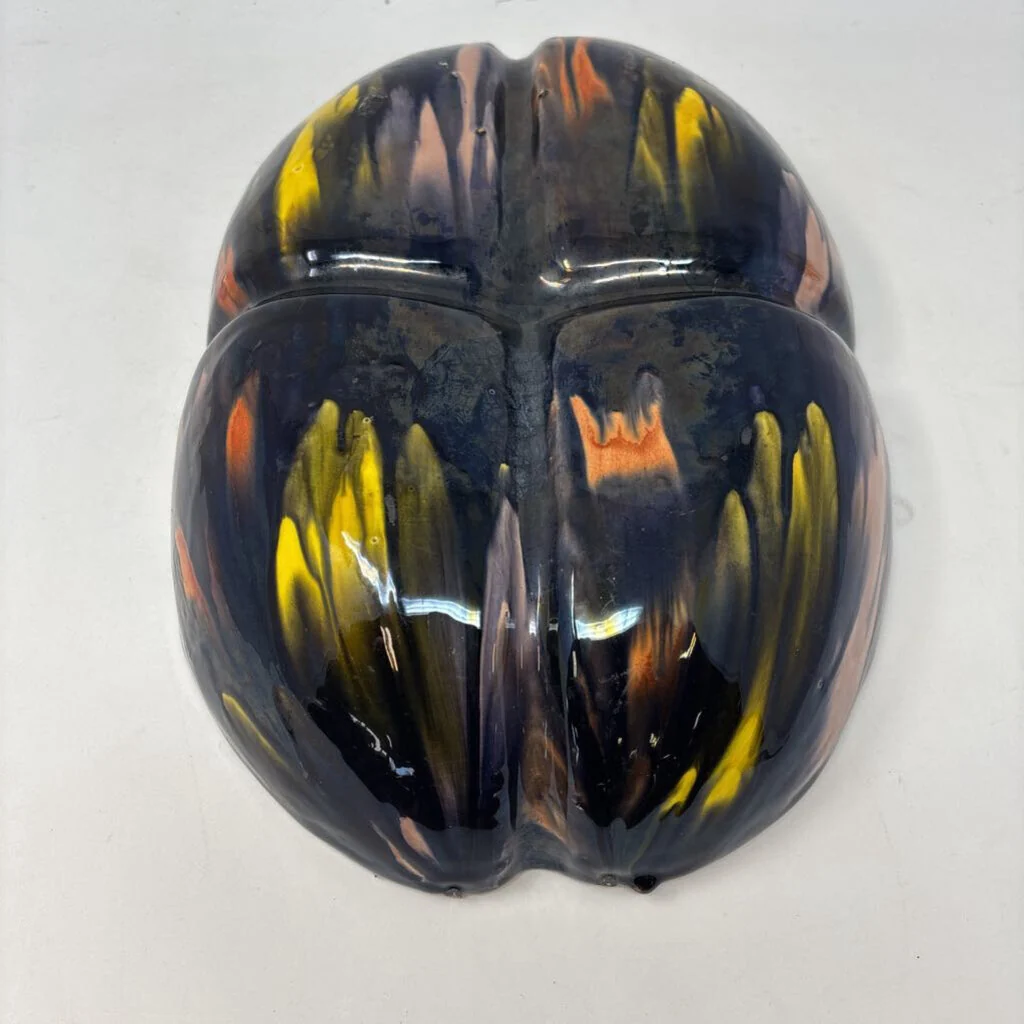Pottery Dripware Glazed Bowl - Image 3