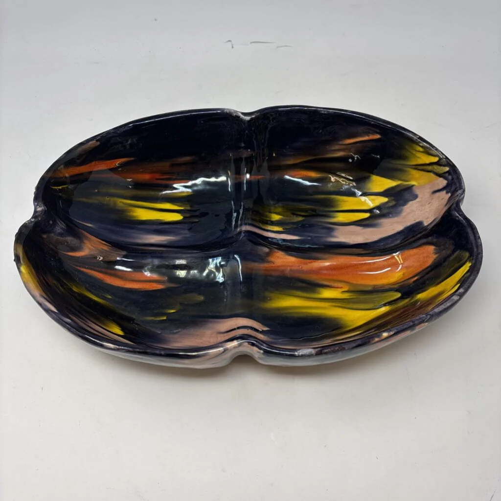 Pottery Dripware Glazed Bowl - Image 5