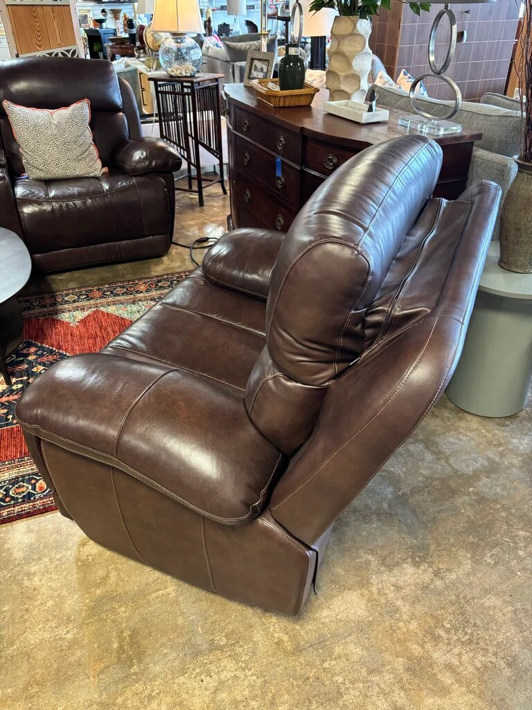 Power Leather Recliner - Image 8