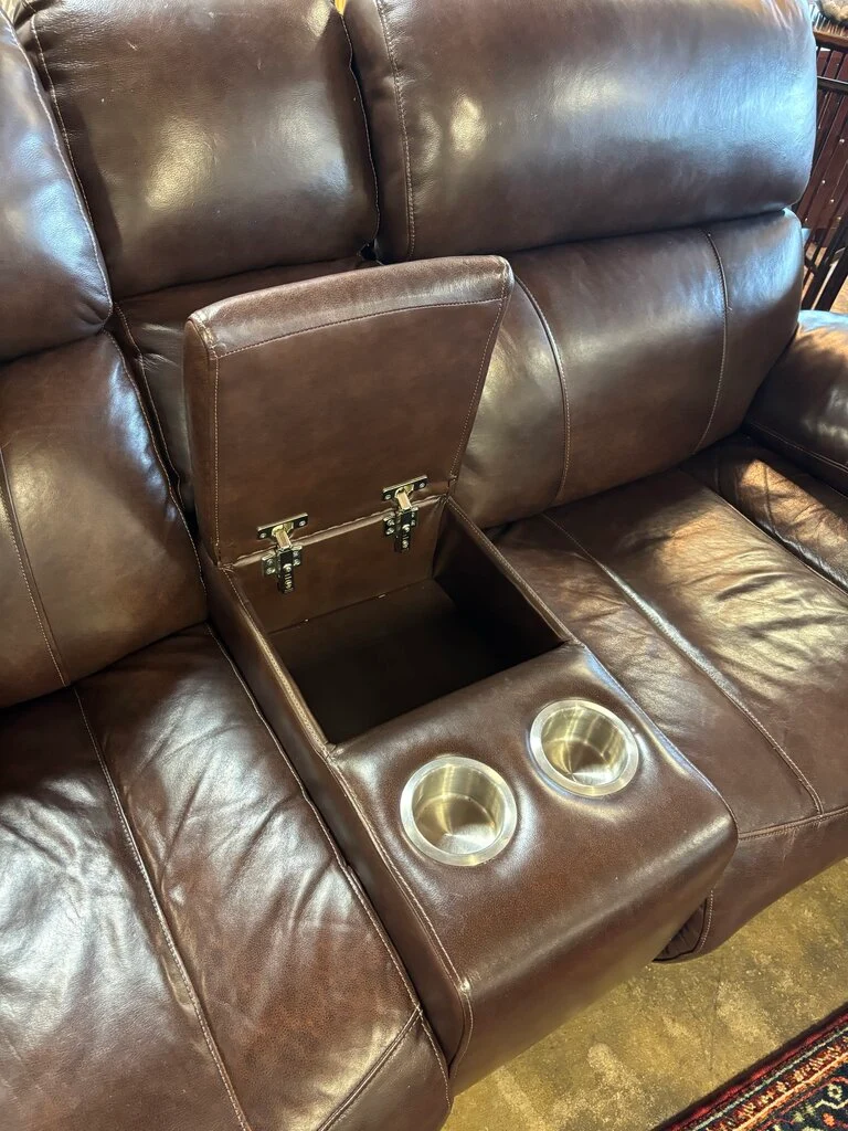 Power Reclining Loveseat with Console - Image 3